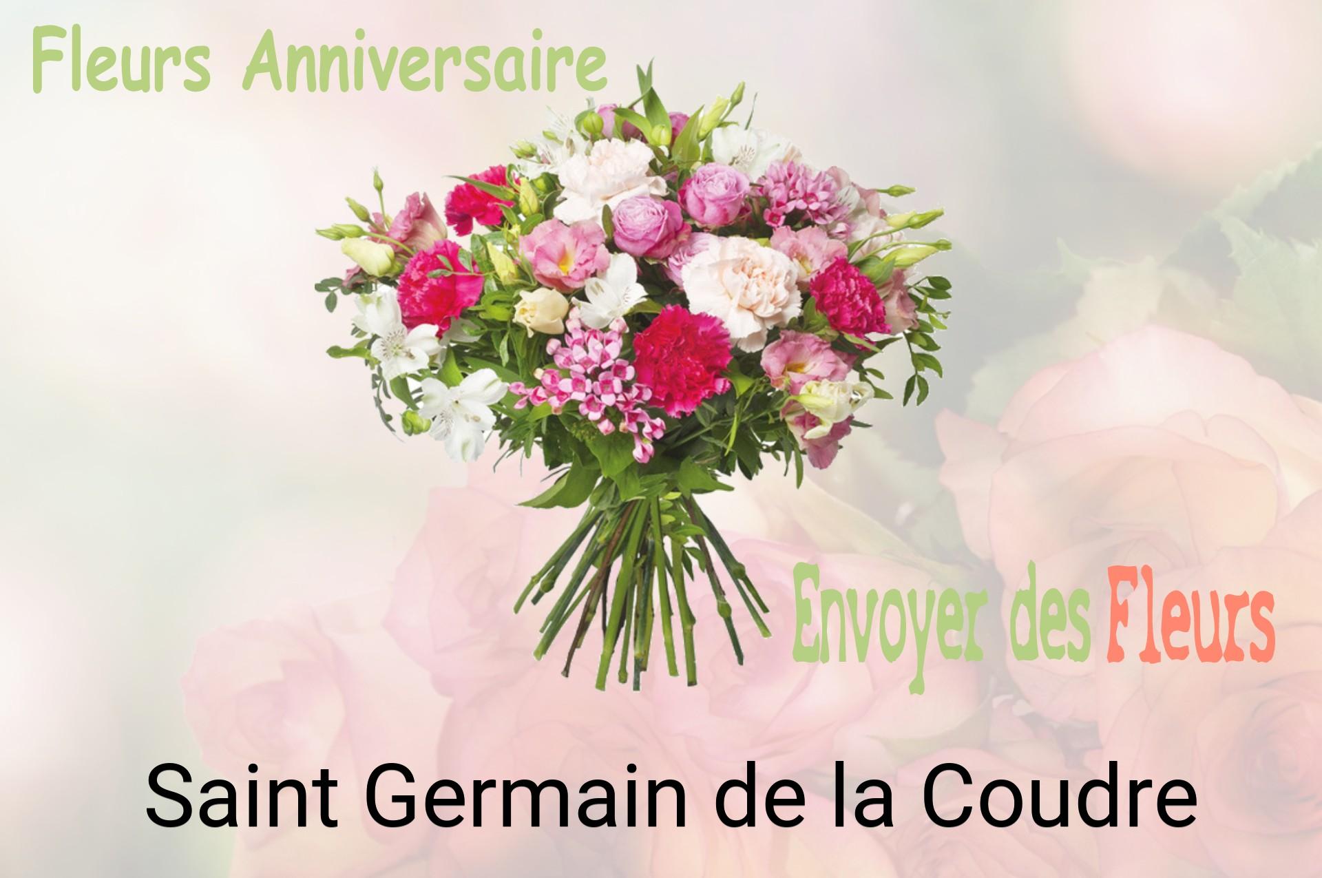 Bouquet de fleurs d’anniversaire livré à Saint-Germain-de-la-Coudre