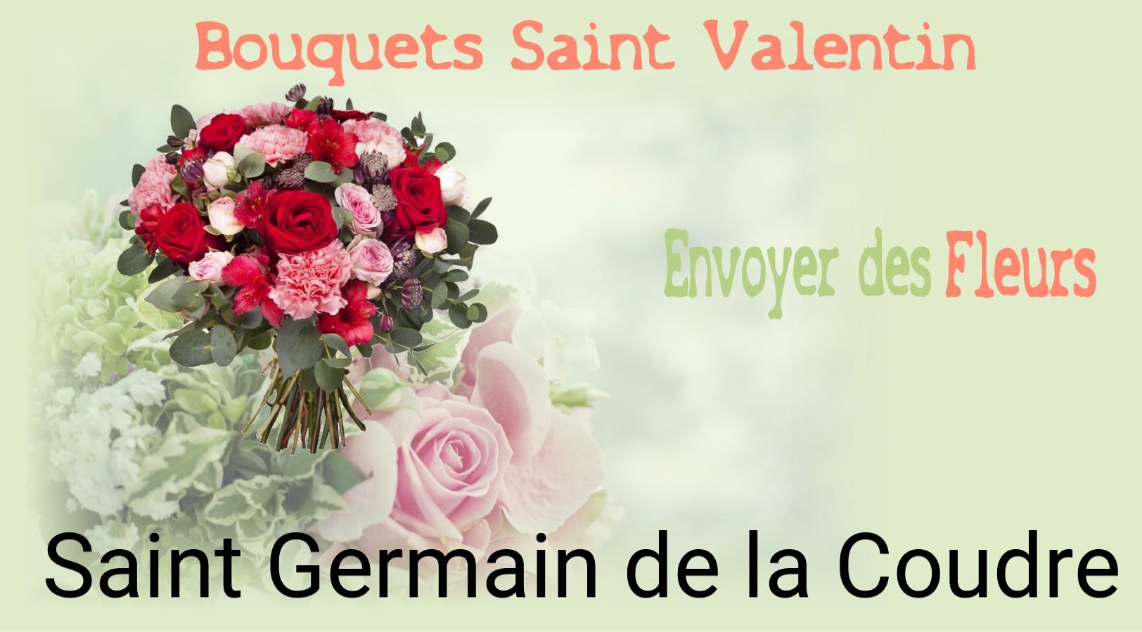 Roses de Saint-Valentin livrées à Saint-Germain-de-la-Coudre